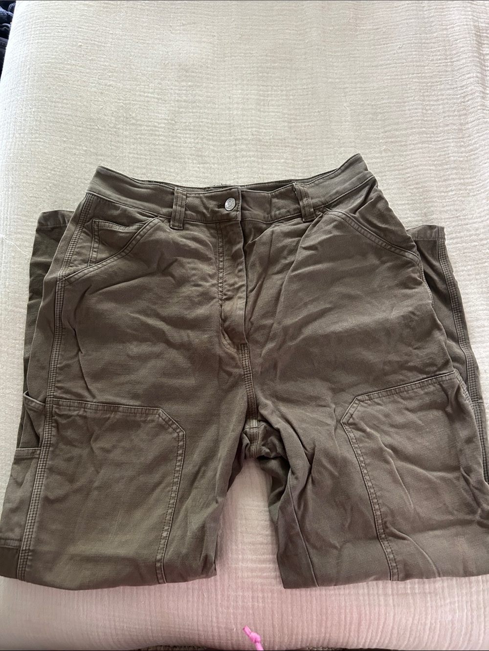 Olive Green Utility Pants